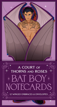 A Court of Thorns and Roses Official Bat Boy Notecards: 12 Winged Embraces & Envelopes--From the Acotar Collection
