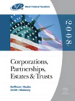 Hardcover West Federal Taxation: Corporations, Partnerships, Estates, and Trusts [With CDROM] Book