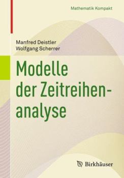 Paperback Modelle Der Zeitreihenanalyse [German] Book