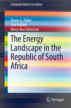 Paperback The Energy Landscape in the Republic of South Africa Book