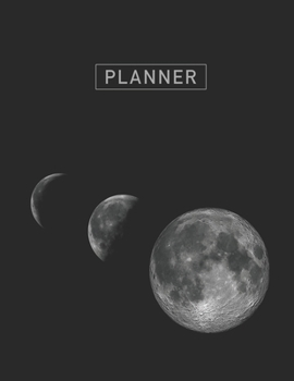 Paperback Planner: Full Moon Phase 2 Year Weekly Planning Organizer - 2020 - 2021 - January 20 - December 21 - Writing Notebook - Product Book