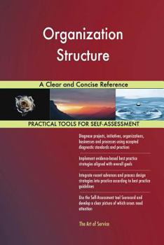 Paperback Organization Structure A Clear and Concise Reference Book