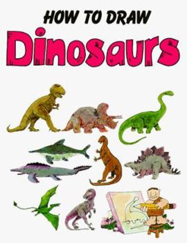 Paperback How to Draw Dinosaurs - Pbk Book