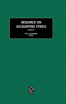 Hardcover Research on Accounting Ethics Book