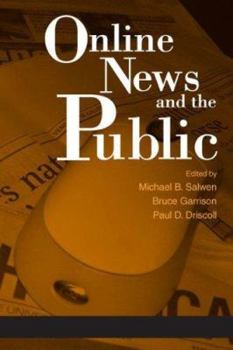 Paperback Online News and the Public Book