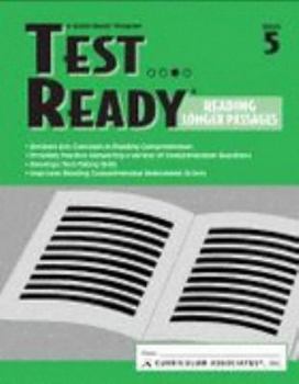 Paperback Test Ready, Reading Longer Passages, Book 5 (A Quick-Study Program, reviews key concepts in reading by Inc. Curriculum Associates (2002-05-03) Book