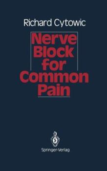 Paperback Nerve Block for Common Pain Book