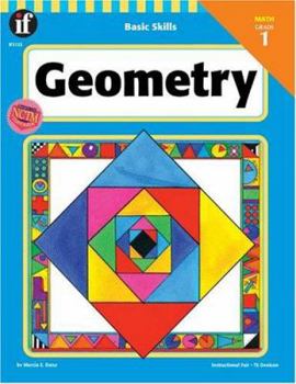 Paperback Geometry, Grade 1 Book