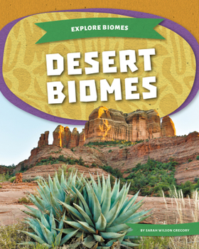 Library Binding Desert Biomes Book