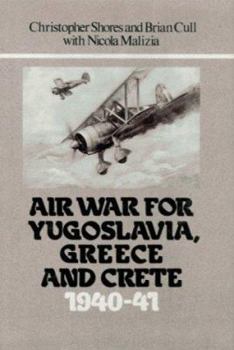 Hardcover Air War for Yugoslavia, Greece and Crete 1940-41 Book
