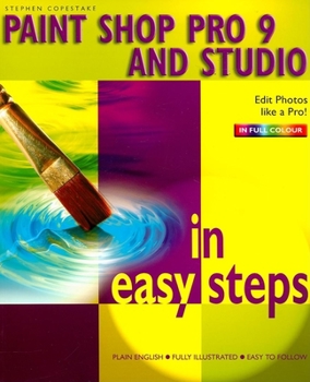 Paperback Paint Shop Pro 9 and Studio in Easy Steps Book