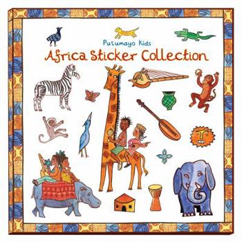 Paperback Africa Sticker Collection Book