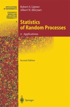 Paperback Statistics of Random Processes II: Applications Book