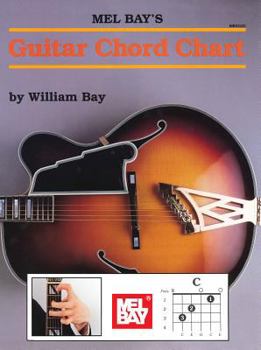Paperback Guitar Chord Chart Book