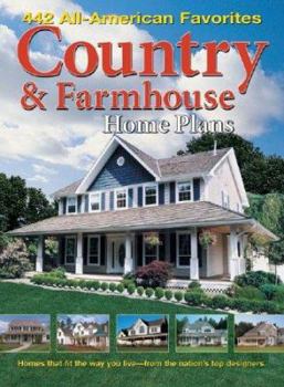 Paperback Country & Farmhouse Home Plans Book