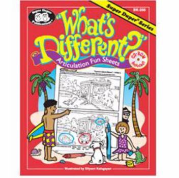 What's Different? Articulation Fun Sheets for 16 Sounds plus Blends Book