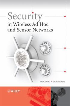 Hardcover Security in Wireless AD Hoc and Sensor Networks Book