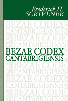 Paperback Bezae Codex Cantabrigiensis Book