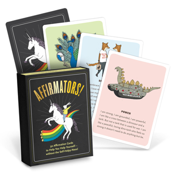 Misc. Affirmators! 50 Affirmation Cards Deck Book