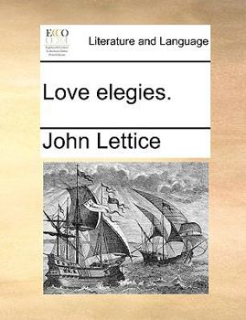 Paperback Love Elegies. Book