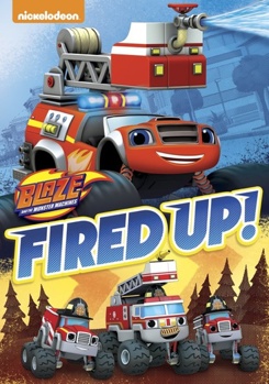 DVD Blaze and The Monster Machines: Fired Up Book