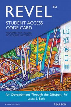 Printed Access Code Revel for Development Through the Lifespan -- Access Card Book