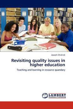 Paperback Revisiting quality issues in higher education Book
