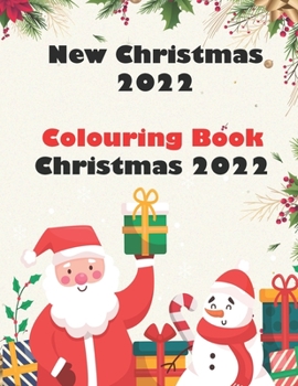 Paperback New Christmas 2022 Coloring Book Christmas 2022 Book