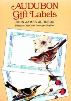 Paperback Audubon Gift Labels: 8 Pressure Sensitive Designs Book