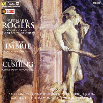 Music - CD Rogers  Variations On A Song/Imbrie  Leg Book