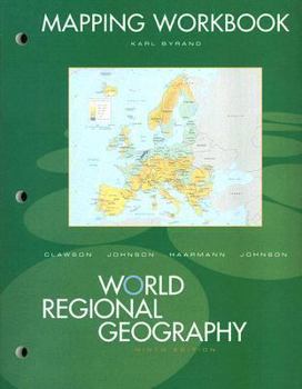 Paperback Mapping Workbook for World Regional Geography, 9th Edition Book