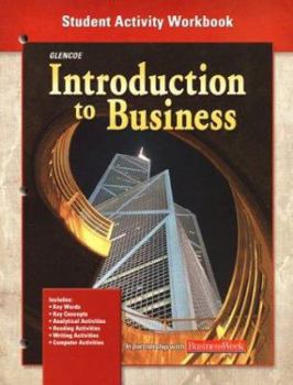 Paperback Introduction To Business, Student Activity Workbook Chapters 1-35 Book