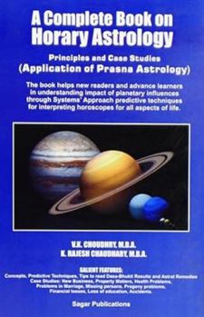 Paperback Application of Prasna Astrology Book