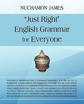 Paperback "Just Right" English Grammar for Everyone Book