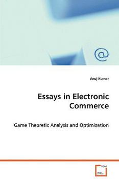 Paperback Essays in Electronic Commerce Book