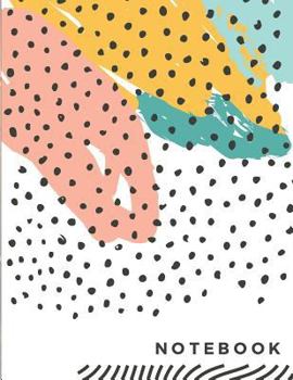 Paperback Notebooks: Dot Grid Notebook, 8.5 x 11 Large, 100 pages Book