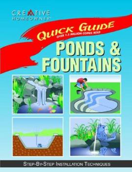 Paperback Ponds & Fountains: Step-By-Step Installation Techniques Book