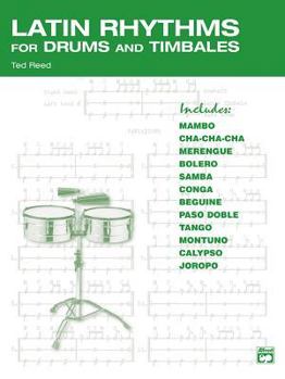 Paperback Latin Rhythms for Drums and Timbales Book