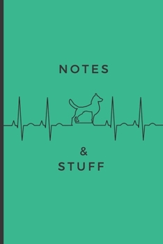 Paperback Notes & Stuff: Lined Notebook Journal With Date Selection, 120 pages, A5 sized Book