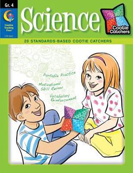 Paperback Cootie Catchers, Science, Grade 4 Book