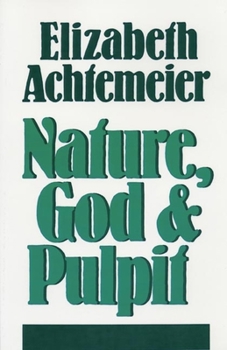 Paperback Nature, God and Pulpit Book