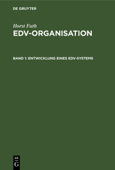 Hardcover Entwicklung Eines Edv-Systems [German] Book