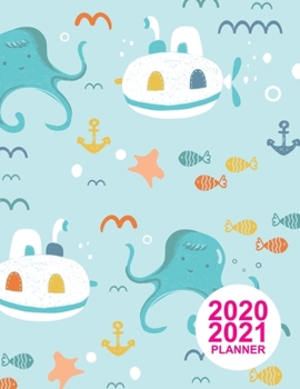 2020 2021 Planner: Simple Two Year Monthly Planner Calendar Schedule Organizer January 2020 to December 2021 (24 Months) | Gift Ideas for Girls, Teens, Girls, Women | Design Code A8 0044230