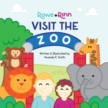 Paperback Rowe+Rinn Visit the Zoo Book