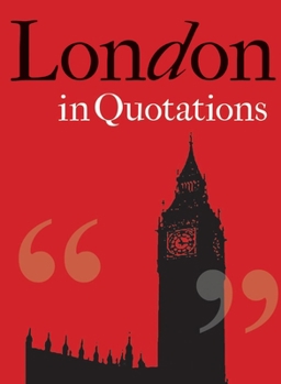 Hardcover London in Quotations Book
