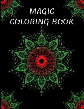 Paperback Magic Coloring Book: Stress Relief, Relaxation Time Book