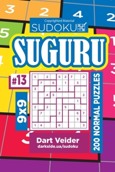 Paperback Sudoku Suguru - 200 Normal Puzzles 9x9 (Volume 13) Book