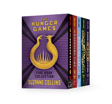 Hardcover Hunger Games 5-Book Hardcover Box Set (the Hunger Games, Catching Fire, Mockingjay, the Ballad of Songbirds and Snakes, Sunrise on the Reaping) Book