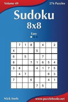 Paperback Sudoku 8x8 - Easy - Volume 49 - 276 Puzzles Book