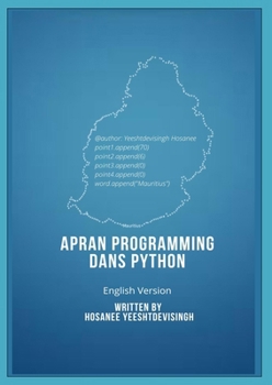 Paperback APRAN PROGRAMMING DANS PYTHON (learn programming in Python, english version) Book